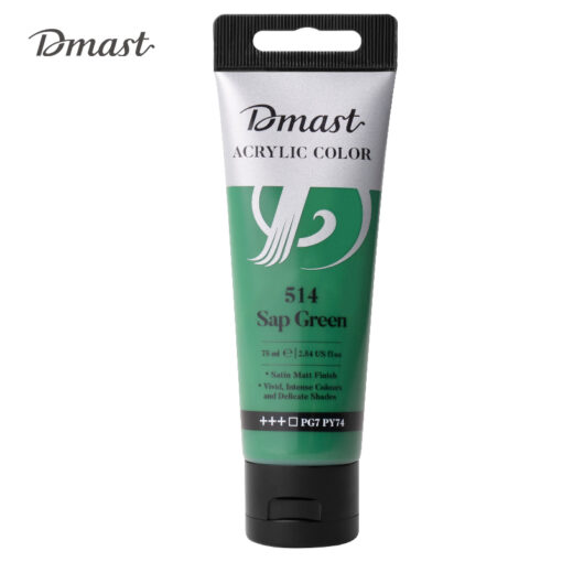 Akrilna boja 75ml 514 SAP GREEN ZELENA EC330-SG DMAST PEBEO