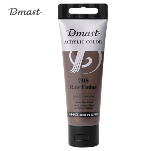 Akrilna boja 75ml 708 BRAON RAW UMBER EC330-RU DMAST PEBEO