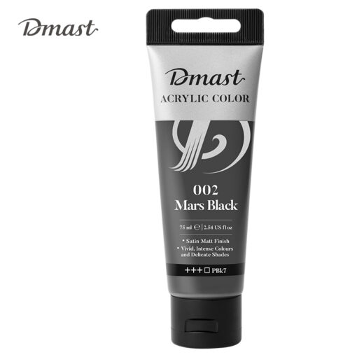 Akrilna boja 75ml 002 Mars Black CRNA EC330-MB DMAST PEBEO
