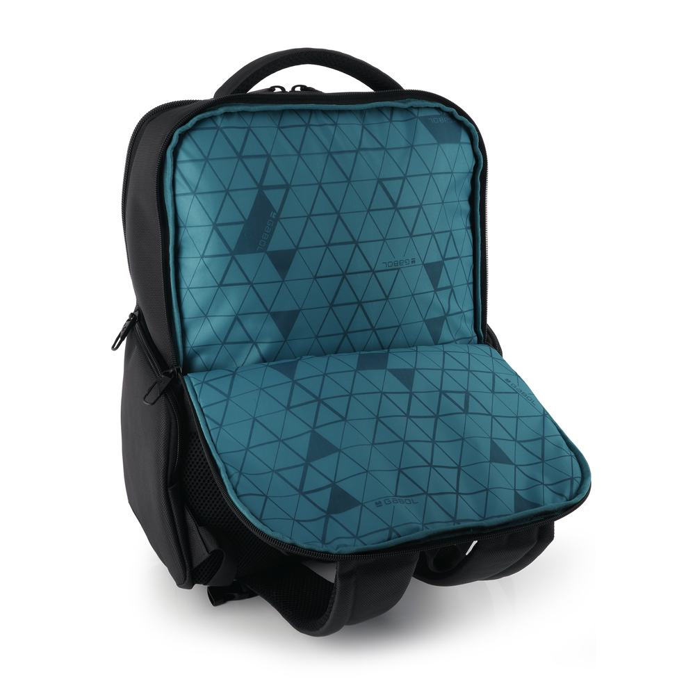 Ranac 32x44x14 cm vodootporan 15,6" Data siva Gabol - Slika 4