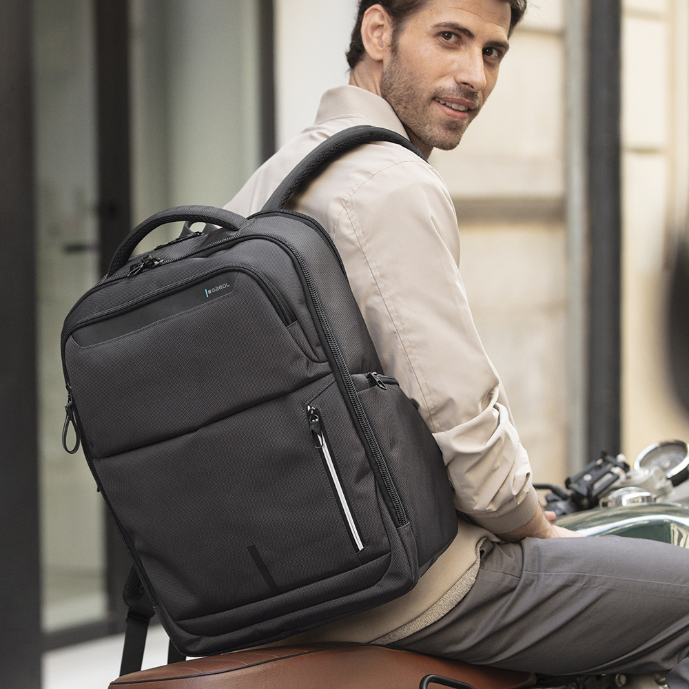 Ranac 32x44x14 cm vodootporan 15,6" Data siva Gabol - Slika 8