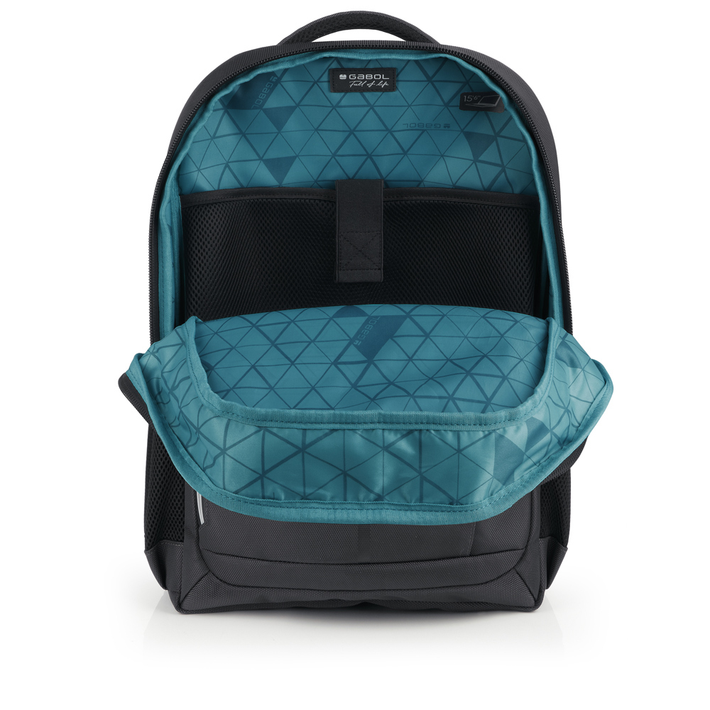 Ranac sa dva odeljka 34x46x13 cm 15,6" Data siva Gabol - Slika 4