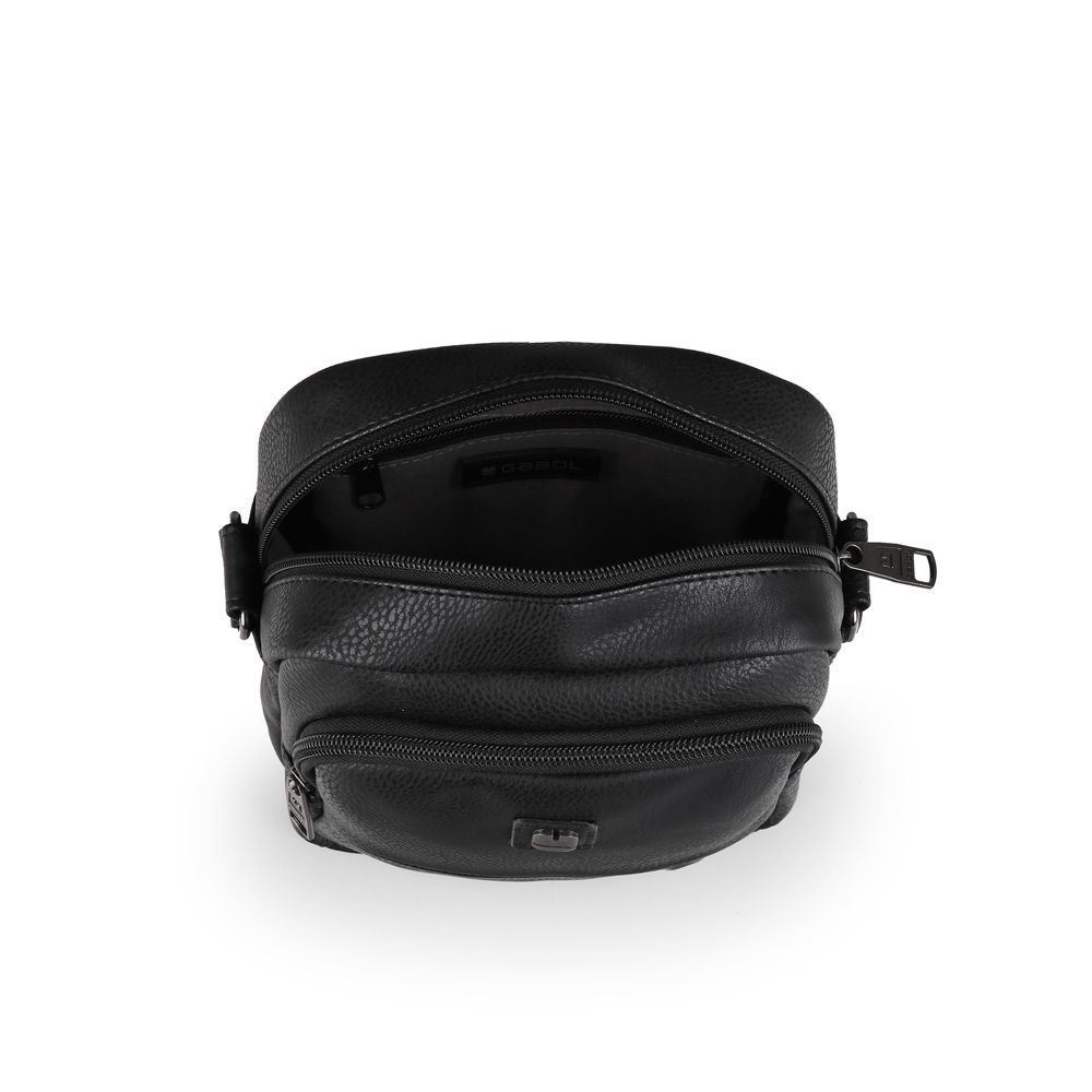 Torbica na rame muška 18x21x7 cm Snap crna Gabol - Slika 3