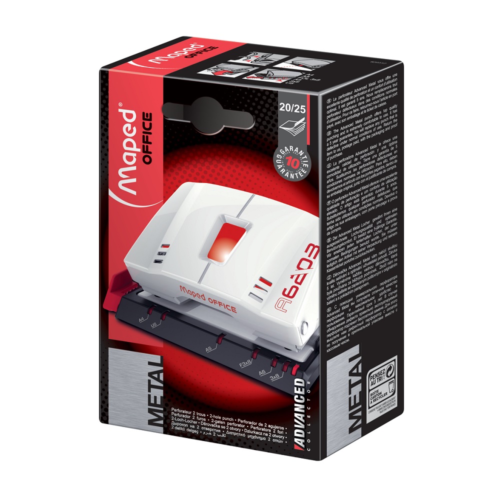 BUŠAČ MAPED M620313 ADVANCED BELA 20/25 LISTOVA - Slika 3