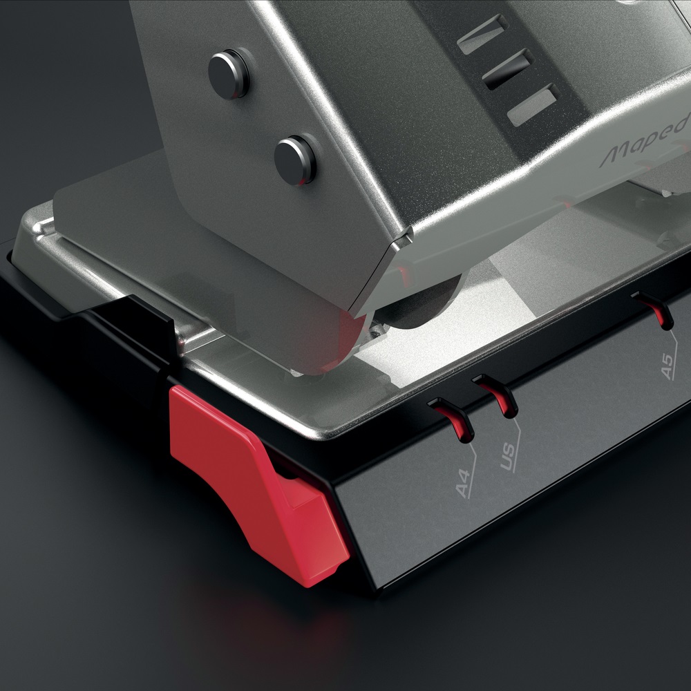 BUŠAČ MAPED M630310 ADVANCED SILVER 30/35 LISTOVA - Slika 3