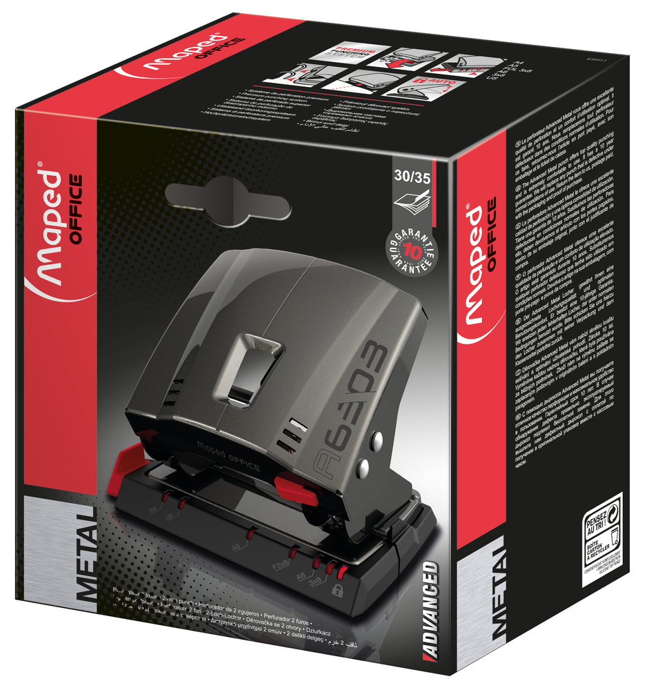 BUŠAČ MAPED M630311 ADVANCED GRAFIT 30/35 LISTOVA - Slika 2